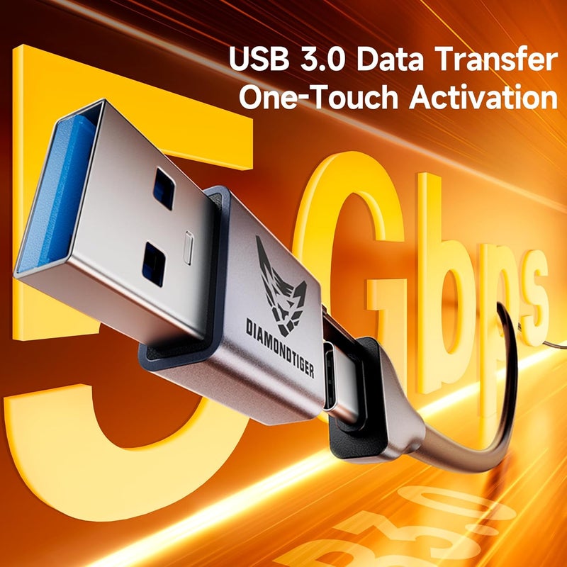 DiamondTiger بطاقة التقاط فيديو 4K مع 100 واط PD HDMI إلى USB 3.0/USB C 1080P 60fps كام لينك، جهاز تسجيل التقاط للبث المباشر، البث المباشر، مؤتمرات الفيديو، التعليم، الألعاب، VR - Image 3